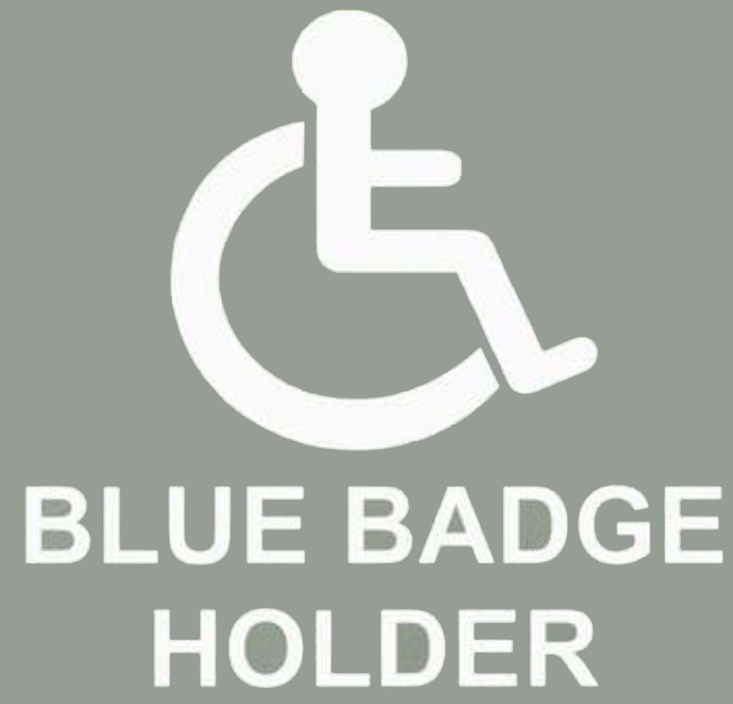 Blue Badge Driver Sticker Bundle