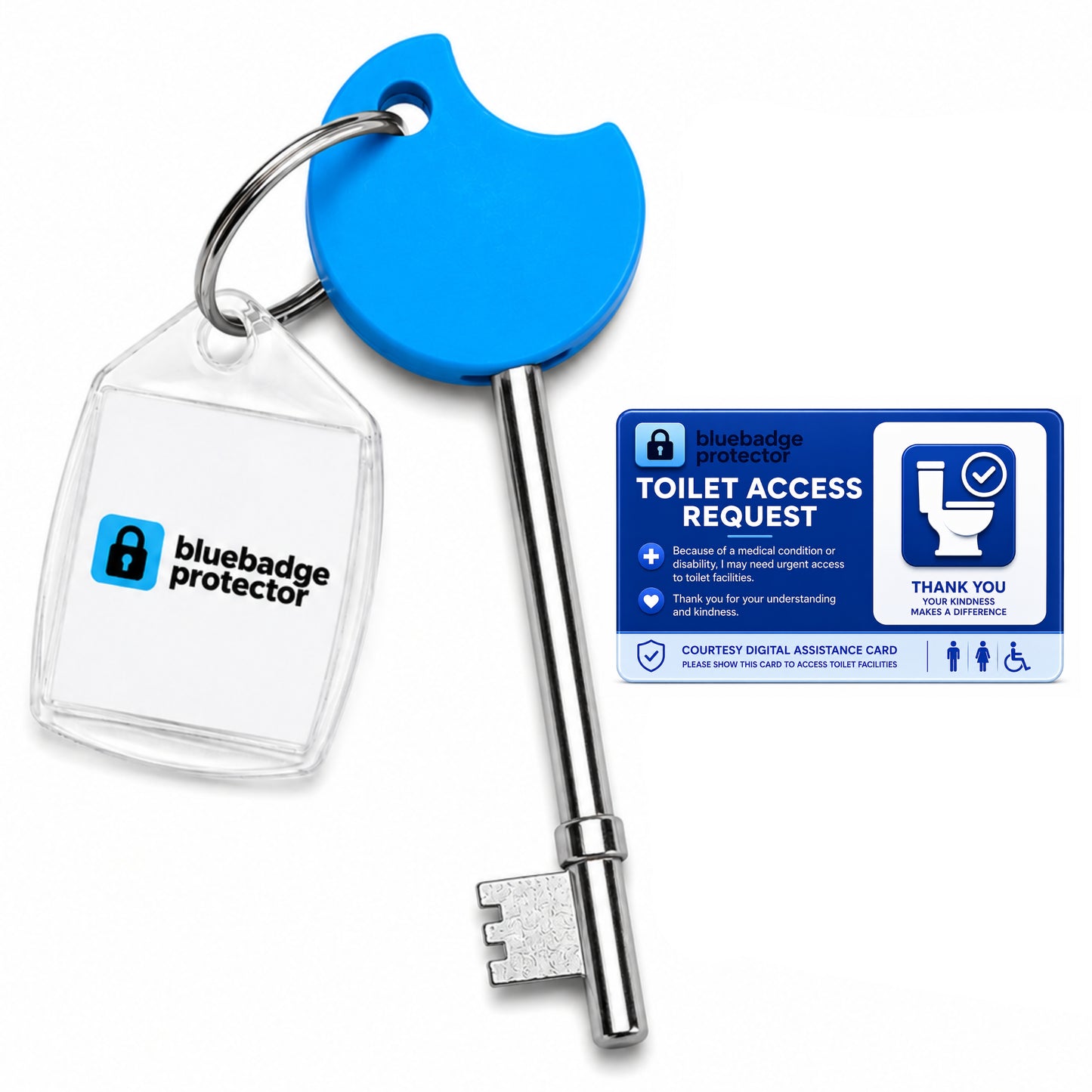 NKS RADAR KEY Twin Pack & Digital Access Card For Disabled Toilet Bathroom Door