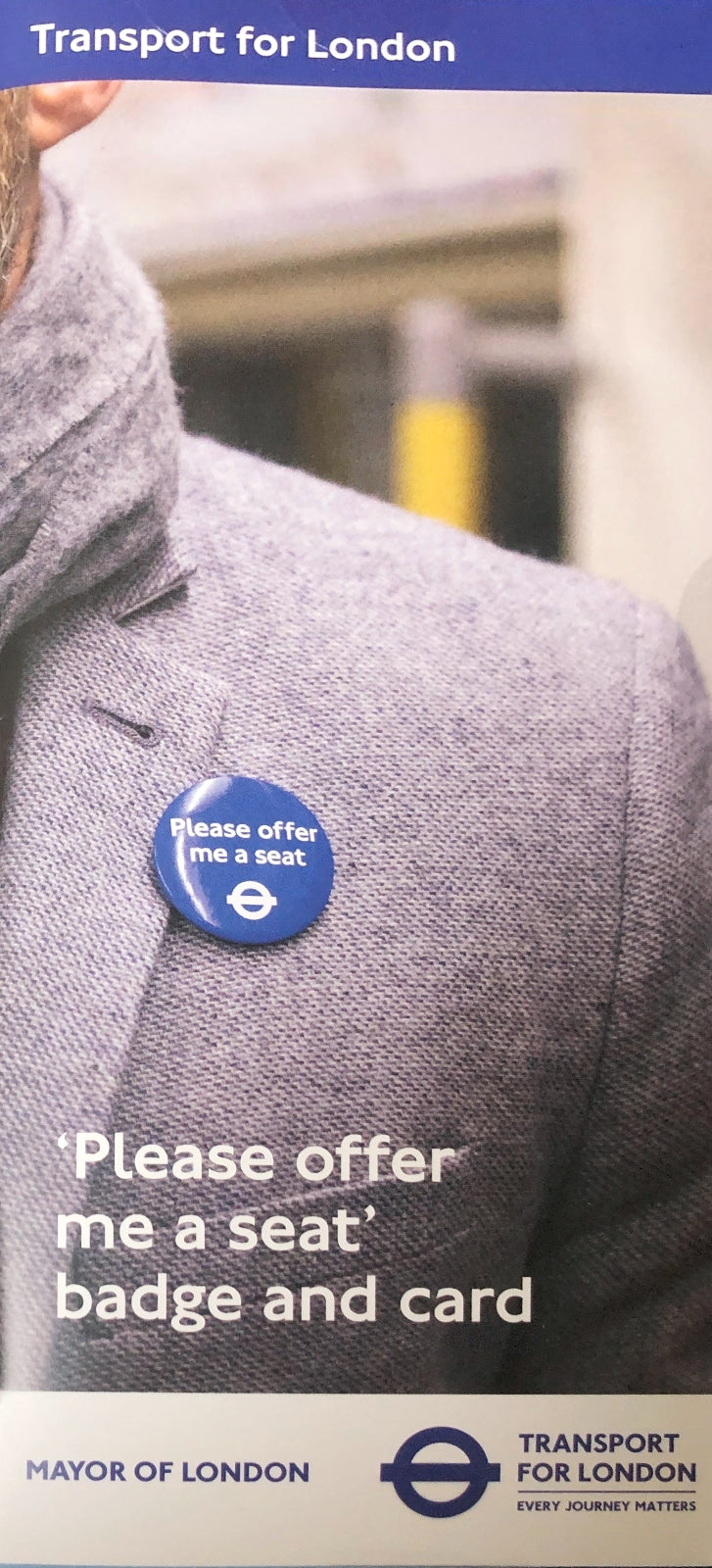 Blue Badge Protector London Pack - Single Protector