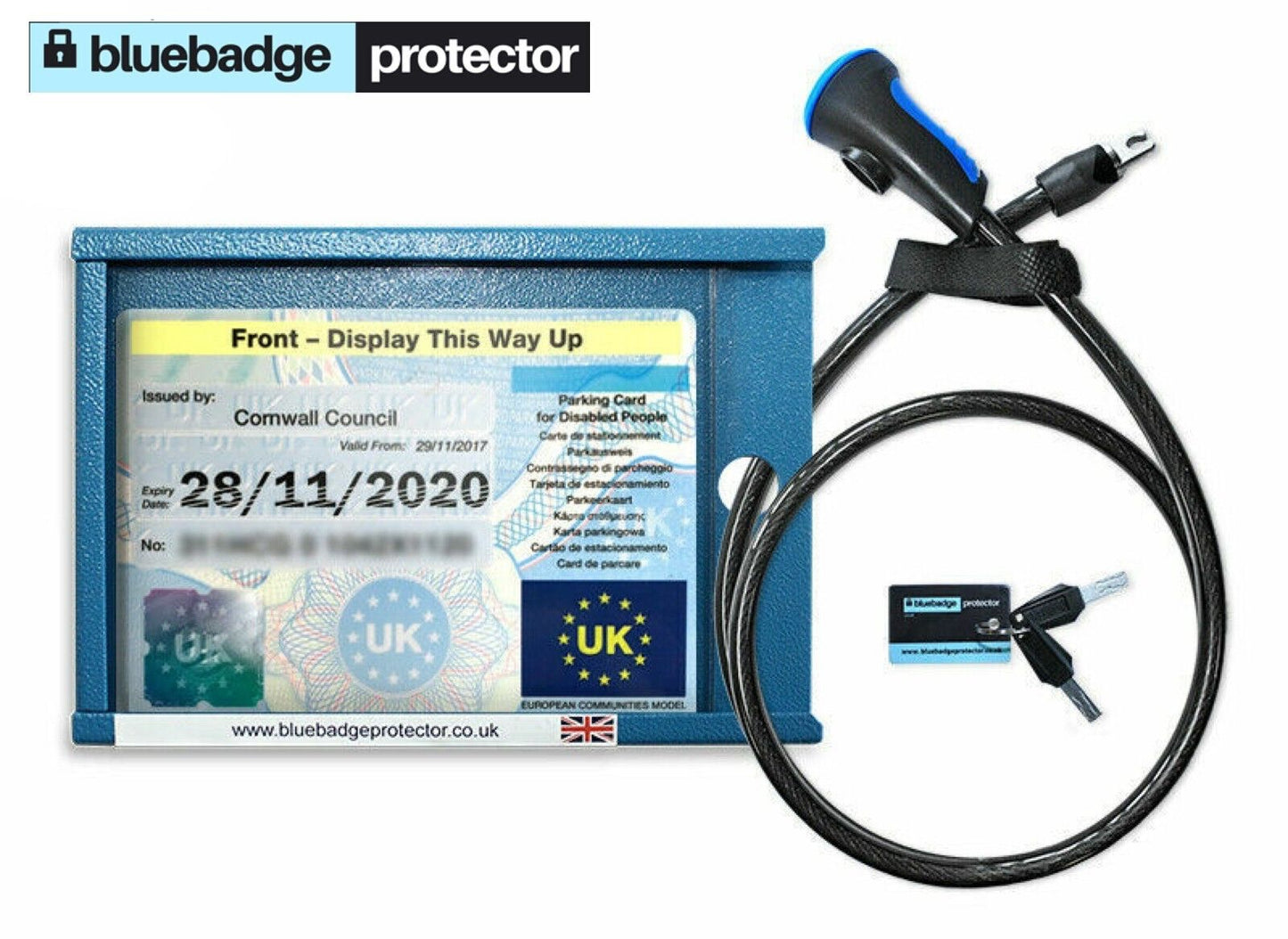 Blue Badge Protector London Pack - Single Protector