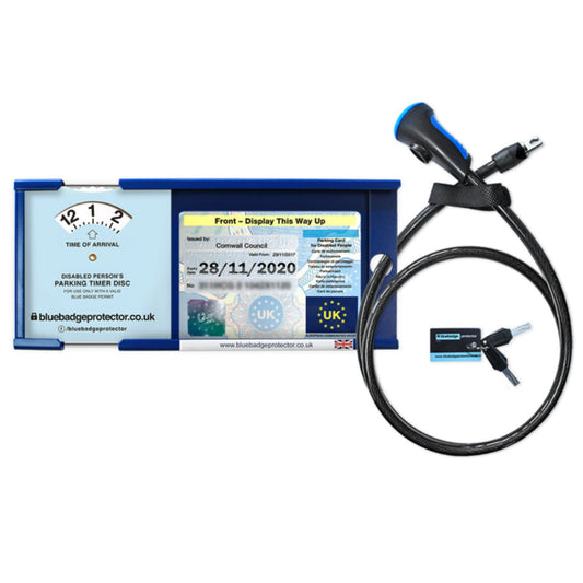 Double Blue Badge Protector