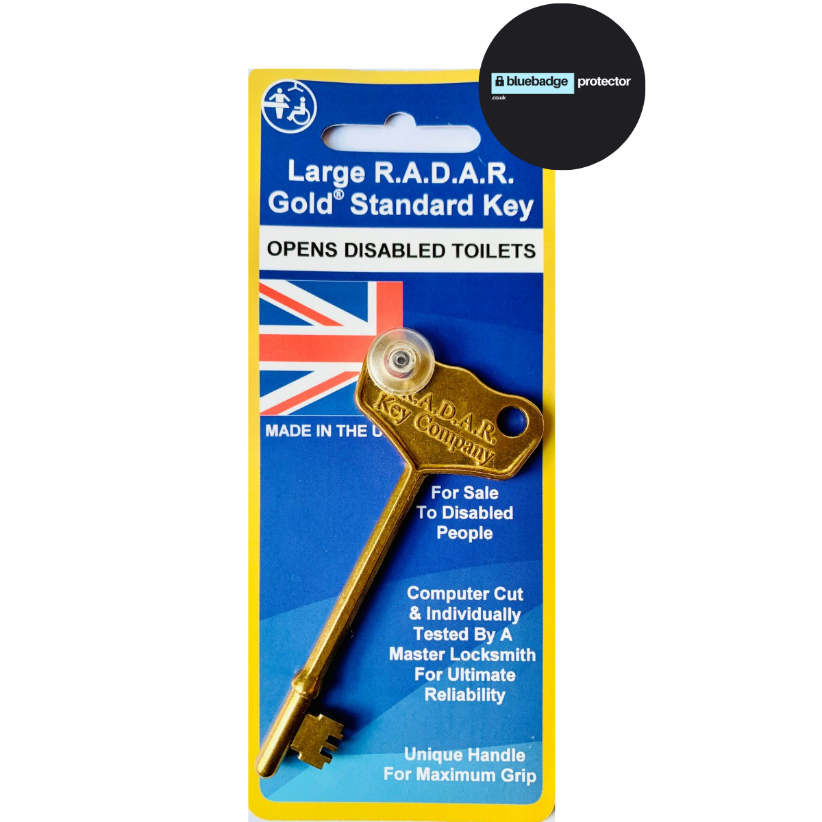 Metal And Plastic Radar Key 3 X NKS Radar Keys For Disabled Toilet - Foto 4