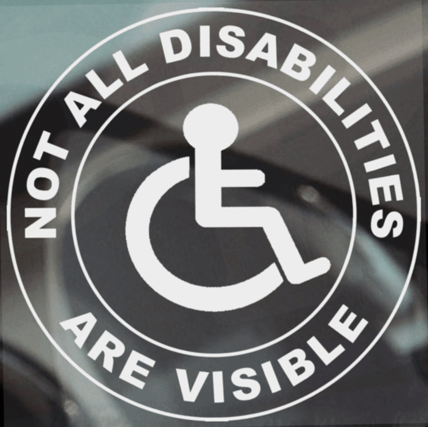 Blue Badge Driver Sticker Bundle