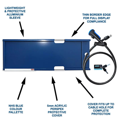 Large Blue Badge Protector