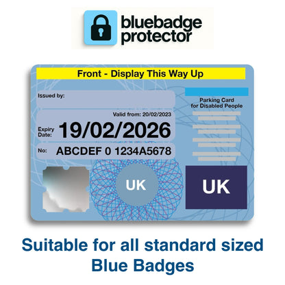 Double Blue Badge Protector & Radar Key Bundle