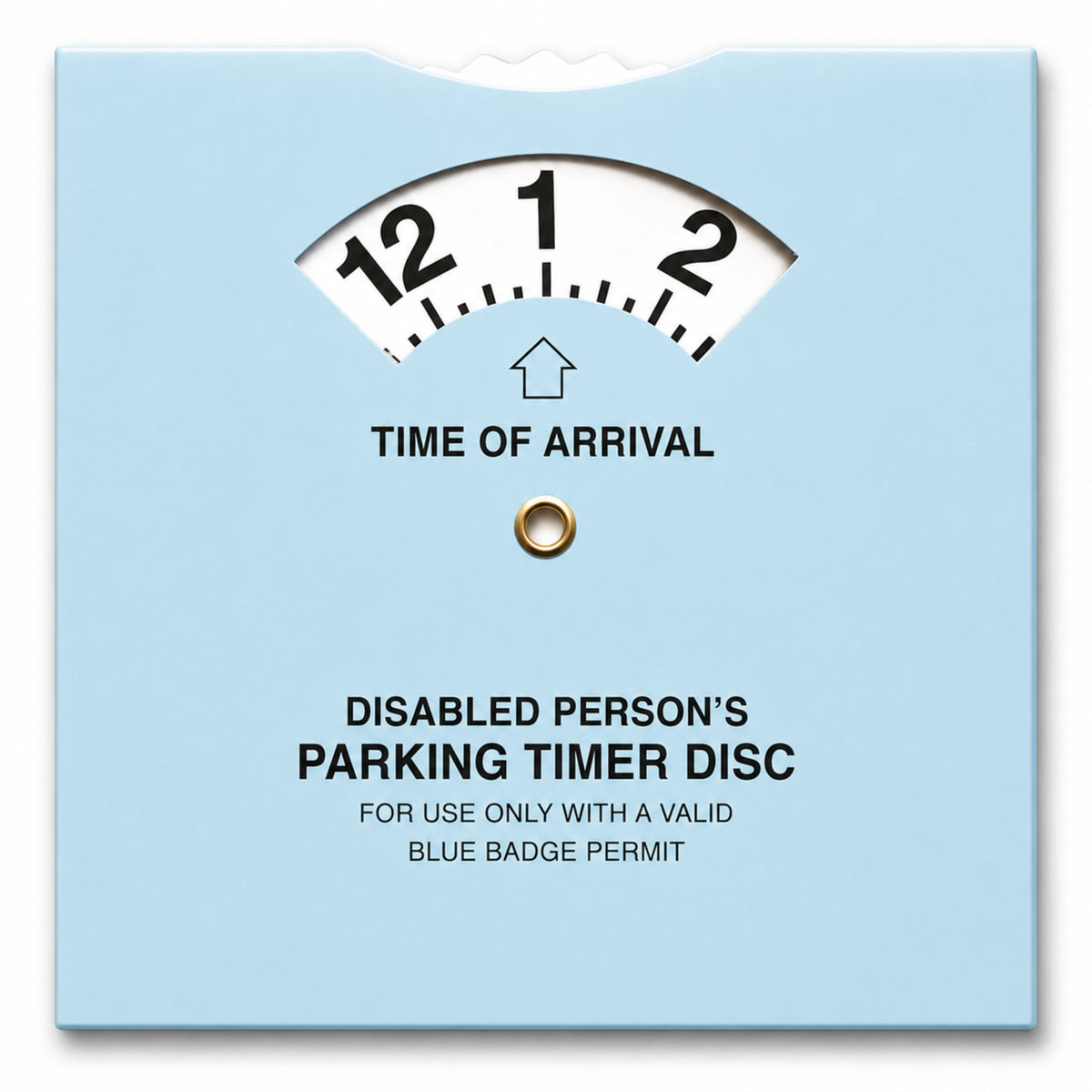 Single Blue Badge Protector Anti Theft Security Timer Clock Bundle Set