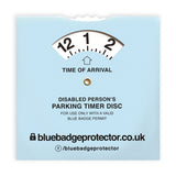 Disabled Parking Permit Timer Clock